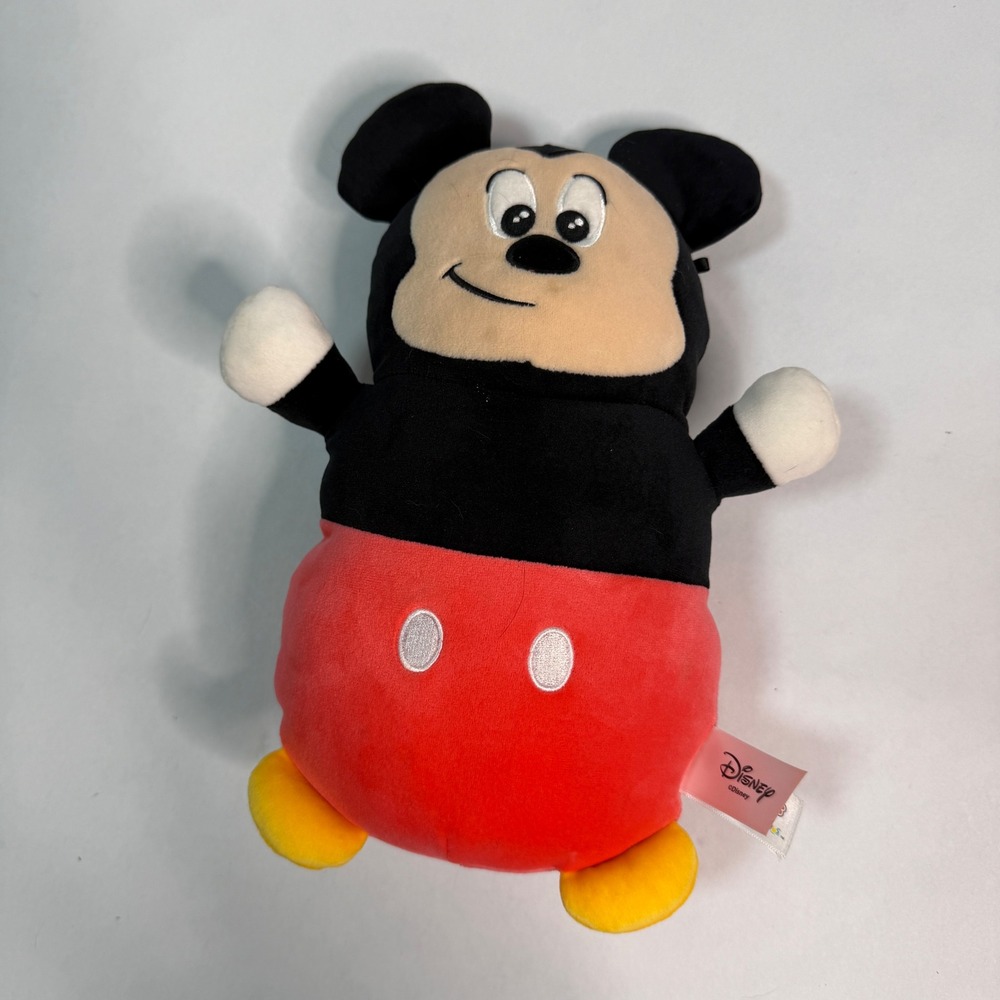 Disney Mickey Mouse Squishmallows Hug Mees Plush 10 Inch Red Black Yellow Toy